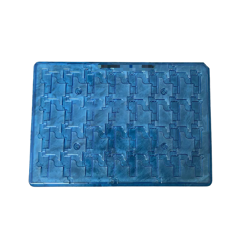 How do pet watch parts packaging trays improve the safety and efficiency of watch parts packaging?