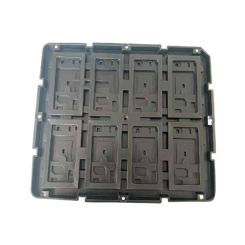 How do PE circuit board parts packaging trays protect precision components during long journeys with antistatic protection and structural toughness?